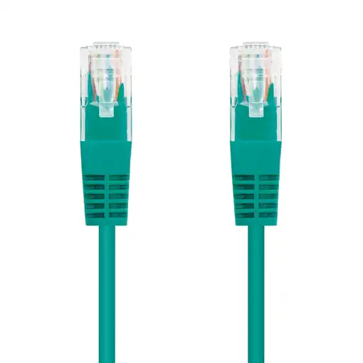 Nanocable Cable Red Latiguillo RJ45 CAT.6 UTP AWG24, Verde, 30 cm