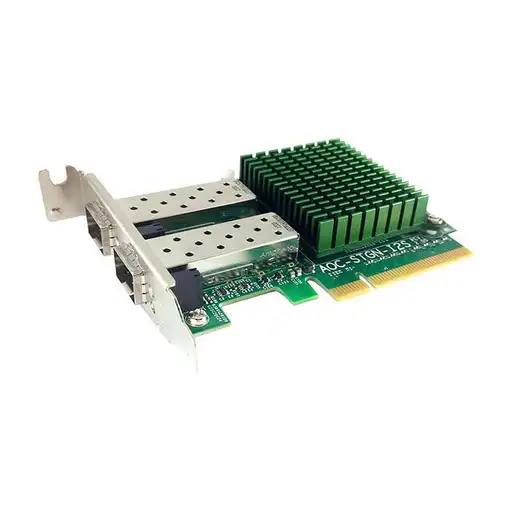 Supermicro AOC-STGN-I2S adaptador y tarjeta de red Interno Fibra