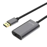 UNITEK Y-274 cable USB USB 2.0 20 m USB A Gris UNITEK Y-274 cable USB USB 2.0 20 m USB A Gris