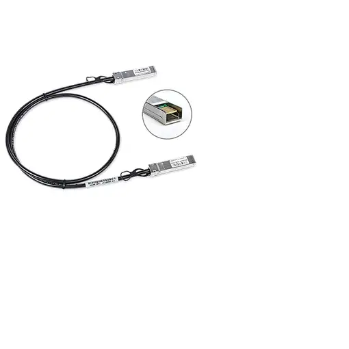 LANCOM SFP-DD-DAC50-2.5m Cable de fibra óptica e InfiniBand 2,5 m Negro, Acero