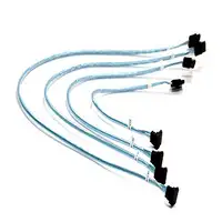 Supermicro 4 x Round cable de SATA 0,56 m Negro, Azul, Blanco Supermicro 4 x Round cable de SATA 0,56 m Negro, Azul, Blanco