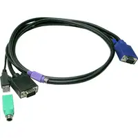 LevelOne ACC-3202 cable para video, teclado y ratón (kvm) Negro 3 m LevelOne ACC-3202 cable para video, teclado y ratón (kvm) Negro 3 m
