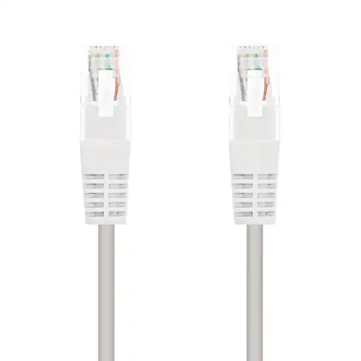 Nanocable CABLE RED LATIGUILLO RJ45 CAT.5E UTP AWG24, BLANCO, 2.0 M