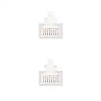 Nanocable CABLE RED LATIGUILLO RJ45 CAT.5E UTP AWG24, BLANCO, 2.0 M