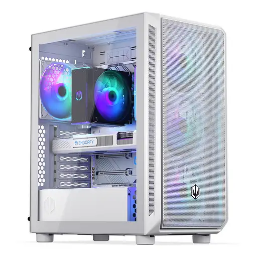 ENDORFY ARX 500 ARGB White Midi Tower Blanco