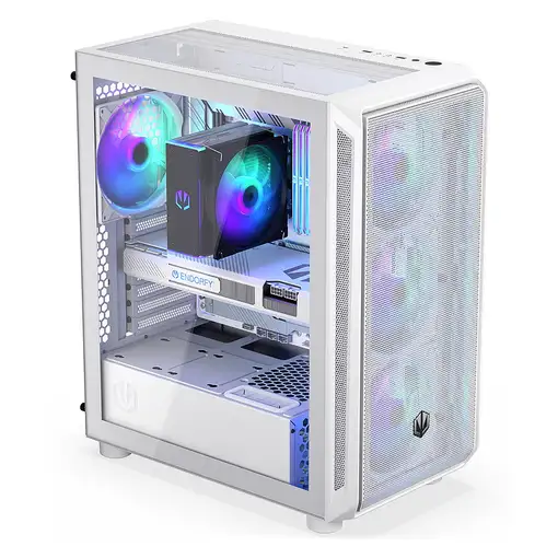 ENDORFY ARX 500 ARGB White Midi Tower Blanco