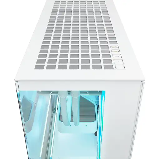 ARCTIC Xtender White (Clear Glass) Midi Tower Blanco