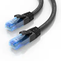 AISENS Cable De Red Latiguillo RJ45 Cat.6 UTP AWG26 CCA, Negro, 15 m