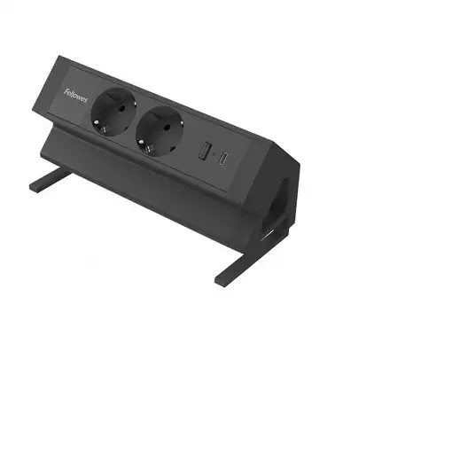 Fellowes 100137182 base múltiple 2 m 2 salidas AC Interior Negro Fellowes 100137182 base múltiple 2 m 2 salidas AC Interior Negro