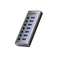 UNITEK H1314A01-EU hub de interfaz USB Tipo C 5000 Mbit/s Gris