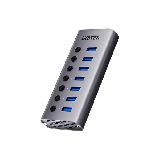 UNITEK H1314A01-EU hub de interfaz USB Tipo C 5000 Mbit/s Gris UNITEK H1314A01-EU hub de interfaz USB Tipo C 5000 Mbit/s Gris
