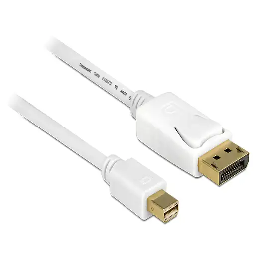 DeLOCK 83482 cable DisplayPort 2 m Mini DisplayPort Blanco