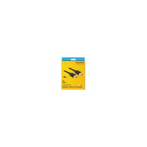 DeLOCK 85663 cable DisplayPort 5 m Negro