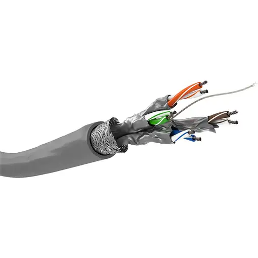 Goobay 93953 cable de red Gris 100 m Cat6 S/FTP (S-STP) Goobay 93953 cable de red Gris 100 m Cat6 S/FTP (S-STP)