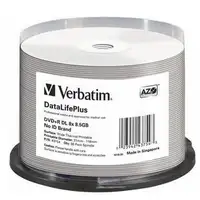 Verbatim DataLifePlus 8,5 GB DVD+R DL 50 pieza(s) Verbatim DataLifePlus 8,5 GB DVD+R DL 50 pieza(s)