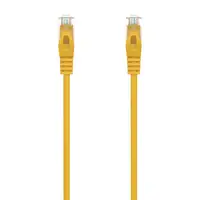 AISENS Cable de Red Latiguillo RJ45 LSZH Cat.6A 500 Mhz UTP AWG24, Amarillo, 30CM