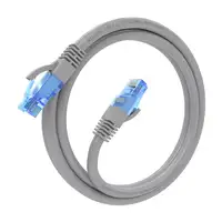 AISENS Cable De Red Latiguillo RJ45 Cat.6 UTP AWG26 CCA, Gris, 1.0 m