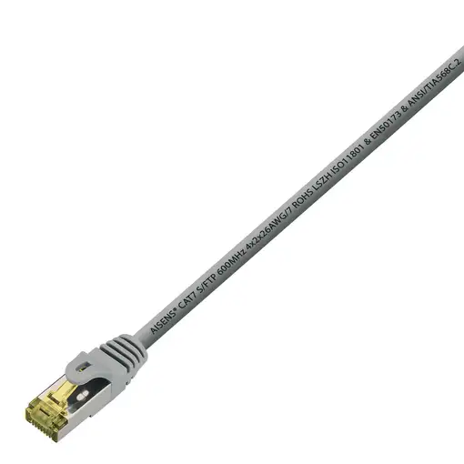 AISENS A146-0333 cable de red Gris 0,5 m Cat7 S/FTP (S-STP)