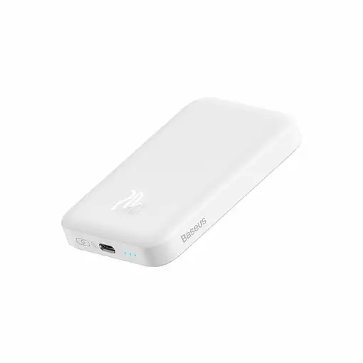 Baseus P10059002223-00 batería externa 6000 mAh Cargador inalámbrico Blanco