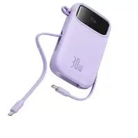 Baseus P10055008513-00 batería externa Polímero de litio 10000 mAh Púrpura Baseus P10055008513-00 batería externa Polímero de litio 10000 mAh Púrpura