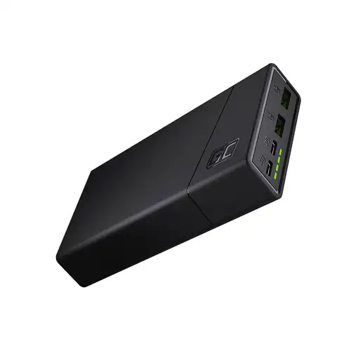 Green Cell PBGC03 batería externa Polímero de litio 20000 mAh Negro