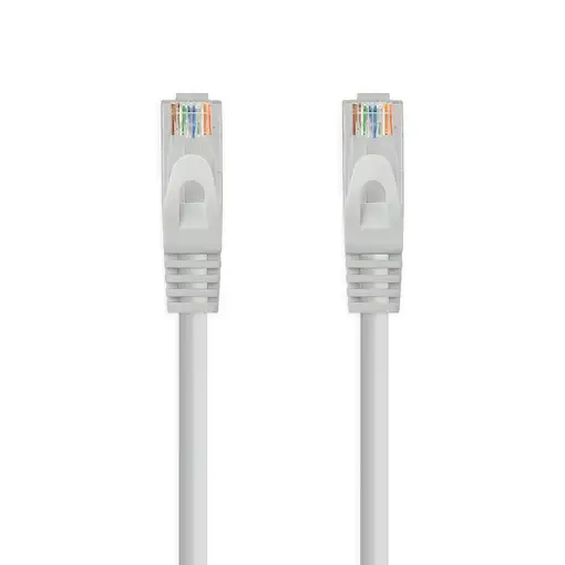 Nanocable Cable de red latiguillo RJ45 LSZH Cat.6A UTP AWG24, Gris, 0.5 m