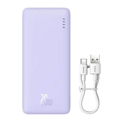 Baseus Airpow PPAP20K Polímero de litio 20000 mAh Violeta Baseus Airpow PPAP20K Polímero de litio 20000 mAh Violeta