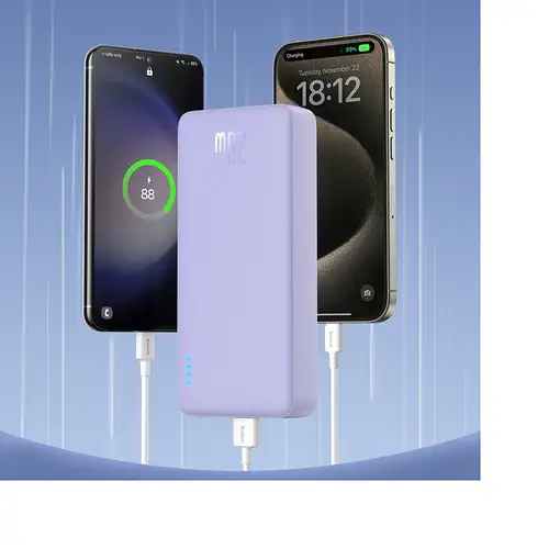Baseus Airpow PPAP20K Polímero de litio 20000 mAh Violeta
