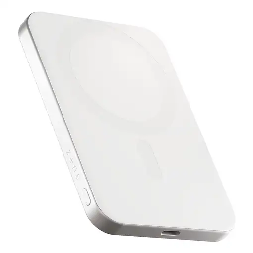 ZENS Pro 1 Slim 5000 mAh Cargador inalámbrico Blanco