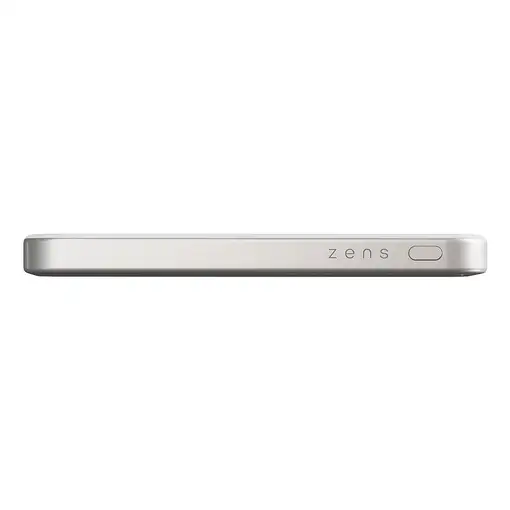 ZENS Pro 1 Slim 5000 mAh Cargador inalámbrico Blanco