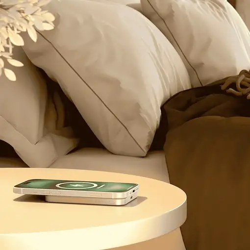 ZENS Pro 1 Slim 5000 mAh Cargador inalámbrico Blanco