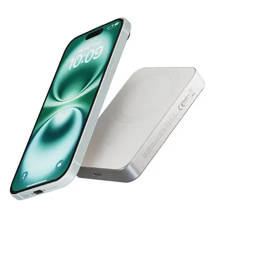 ZENS Pro 1 Slim 10000 mAh Cargador inalámbrico Blanco