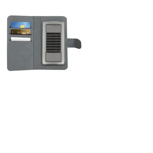 Celly WALLY UNICA funda para teléfono móvil 10,2 cm (4") Funda cartera Blanco