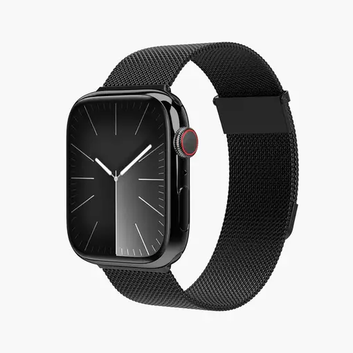 Vonmählen Milanese Loop 2 Correa Negro Acero inoxidable