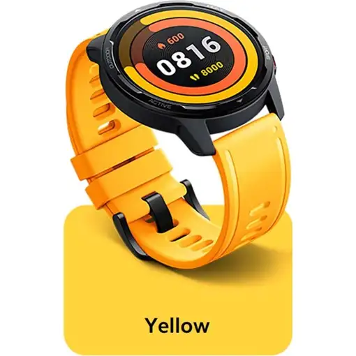 Xiaomi Watch S1 Active Strap Correa Amarillo Silicona