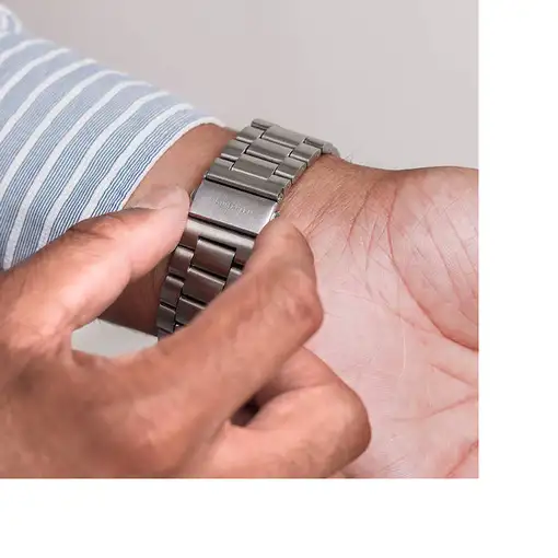 Vonmählen Link Bracelet 2 Correa Plata Acero inoxidable