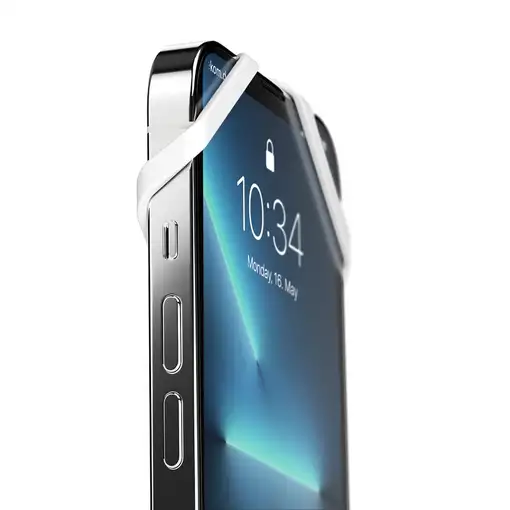 Vonmählen Infinity Plus correa Teléfono móvil Nylon, Silicona Blanco