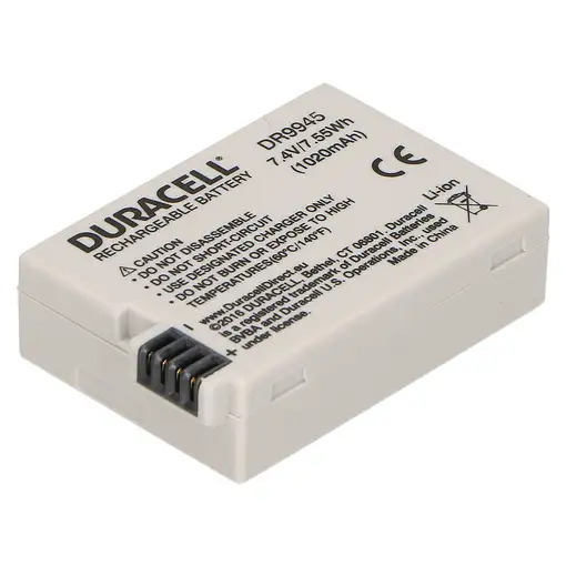 Duracell DR9945 batería para cámara/grabadora Ión de litio 1020 mAh