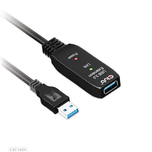 CLUB3D CAC-1404 cable USB USB 3.2 Gen 1 (3.1 Gen 1) 5 m USB A Negro CLUB3D CAC-1404 cable USB USB 3.2 Gen 1 (3.1 Gen 1) 5 m USB A Negro