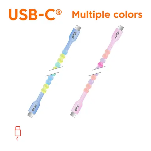 CLUB3D CAC-3011 cable USB 2 m USB C Azul, Verde