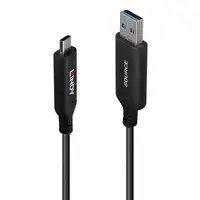 Lindy 43396 cable USB USB 3.2 Gen 1 (3.1 Gen 1) 25 m USB A USB C Negro