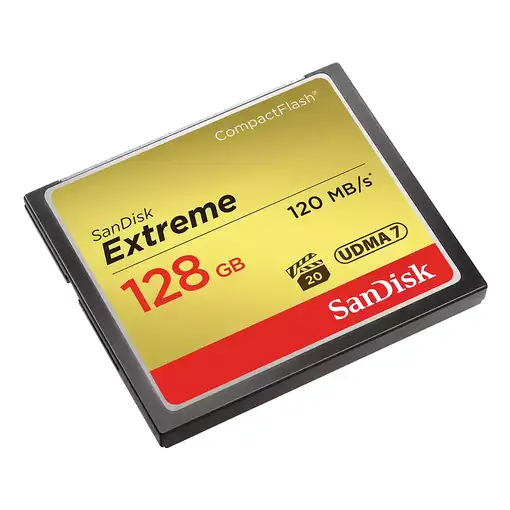 SanDisk CF Extreme 128GB CompactFlash SanDisk CF Extreme 128GB CompactFlash