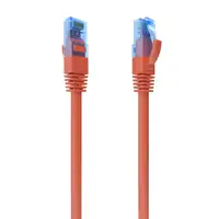 AISENS Cable De Red Latiguillo RJ45 Cat.6 UTP AWG26 CCA, Rojo, 0.5 m