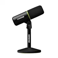 Shure MV6 micrófono Negro Micrófono de superficie para mesa
