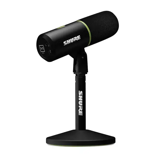 Shure MV6 micrófono Negro Micrófono de superficie para mesa