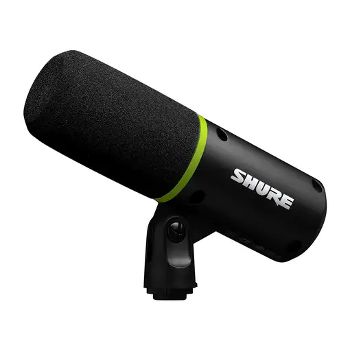 Shure MV6 micrófono Negro Micrófono de superficie para mesa
