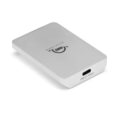 OWC Envoy Pro Elektron Caja externa para unidad de estado sólido (SSD) Plata M.2