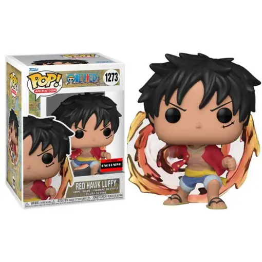 Figura Funko Pop! Animación One Piece Luffy Red Hawk Modelo 1273|62701 Ed.Especial