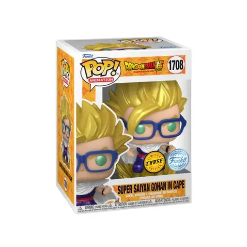 Figura Funko Pop! Bola de Dragón Z Gohan capa Modelo 1708|82464 Edición Especial