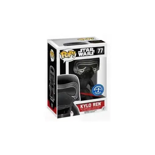 Figura Funko Pop! Star Wars Kylo Ren Modelo 77 | 06233 Exclusivo Underground Toys